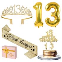 Decorações de aniversário do 13º aniversário de YeohJoy para meninas