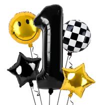 Decorações de aniversário Dripykiaa Rookie Of The Year 1st 6 Pcs Decorações de aniversário Dripykiaa Rookie Of The Year 1st 6 Pcs