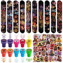 Decorações de Aniversário Five Nights at Freddy's WOOACME com Pulseira Slap
