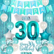 Decorações de aniversário Funmemoir 30º aniversário para mulheres