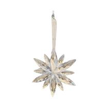 Decorações De Árvore De Natal Floco De Neve Branco 15 30pcs Pendentes De Cristal Transparente Para