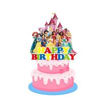 Decorações De Bolo De Princesa Da Disney 30/31 Peças Para Festas De Aniversário E Chá De Bebê