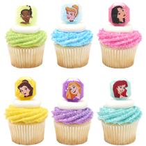 Decorações de cupcake DeCopac Disney Princess Gemstone Rings