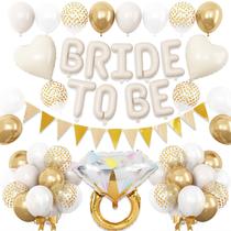 Decorações de despedida de solteira Dagelar Sand White Bride Decorações de despedida de solteira Dagelar Sand White Bride