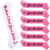 Decorações de despedida de solteira Serencatcher Sashes 7 unidades Decorações de despedida de solteira Serencatcher Sashes 7 unidades