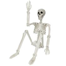 Decorações de esqueleto de Halloween GCNBCNB 1,65 m de altura