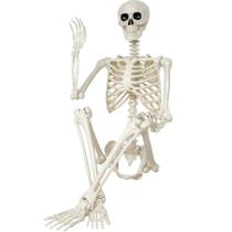 Decorações de esqueleto de Halloween GCNBCNB 36 Posable Human