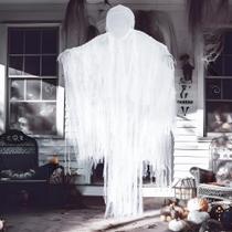 Decorações de fantasmas penduradas de Halloween JOYIN 160 cm brancas Decorações de fantasmas penduradas de Halloween JOYIN 160 cm brancas