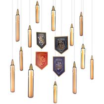 Decorações de festa Amscan Harry Potter para pendurar, pacote com 24 Decorações de festa Amscan Harry Potter para pendurar, pacote com 24