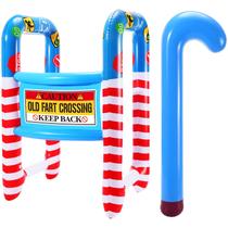 Decorações de festa Arrowbash infláveis Walker and Cane