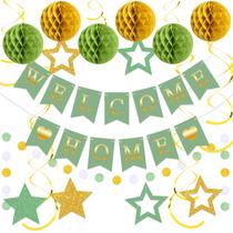 Decorações de festa Arrowbash Welcome Home com estrelas brilhantes Decorações de festa Arrowbash Welcome Home com estrelas brilhantes