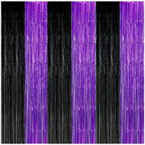 Decorações de festa Asonlye 2025 Graduation Purple Black (pacote com 3)