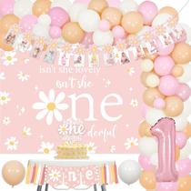 Decorações de festa Cheereveal Daisy Isn't She Onderful 1st Bday Decorações de festa Cheereveal Daisy Isn't She Onderful 1st Bday