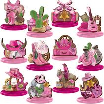 Decorações de festa Colingmill Cowgirl Western 12 unidades Decorações de festa Colingmill Cowgirl Western 12 unidades