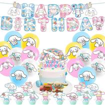 Decorações De Festa De Aniversário Da Hello Kitty Kuromi, Suprimentos Para Celebração, Presente
