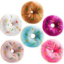 Decorações de festa de donuts de pelúcia Bedwina, pacote de 6 com granulado Decorações de festa de donuts de pelúcia Bedwina, pacote de 6 com granulado