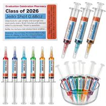 Decorações de festa de formatura, seringas Jello Shot, 20 ml x 48