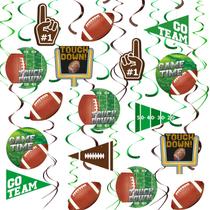 Decorações de Festa de Futebol - 30 Peças - Espiral Pendurado Decorações de Festa de Futebol - 30 Peças - Espiral Pendurado