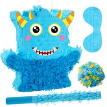 Decorações de festa de piñata Monster Disco Ball com bastão e confete Decorações de festa de piñata Monster Disco Ball com bastão e confete