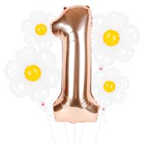 Decorações de festa Dripykiaa Groovy One 1st Birthday Girls Decorações de festa Dripykiaa Groovy One 1st Birthday Girls