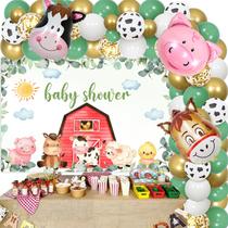 Decorações de festa Farm Animals Balloon Garland Arch Kit Decorações de festa Farm Animals Balloon Garland Arch Kit