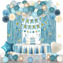 Decorações de festa Festa de aniversário Ouddy Butterfly Blue Decorações de festa Festa de aniversário Ouddy Butterfly Blue