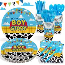 Decorações de festa Heboland Cartoon Boy Story Baby Shower Decorações de festa Heboland Cartoon Boy Story Baby Shower
