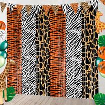 Decorações de festa Hipoxa Safari Animal Party 2 unidades Decorações de festa Hipoxa Safari Animal Party 2 unidades