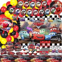 Decorações de Festa MLEDUY Cars - 90 Peças para Aniversário Decorações de Festa MLEDUY Cars - 90 Peças para Aniversário