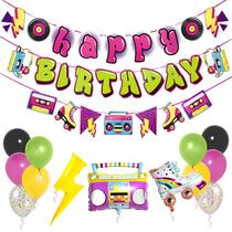 Decorações de festa PIRESE Hip Hop Birthday 90s Fresh Prince