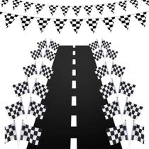 Decorações de festa Racetrack Floor Runner Race Cars Road Mat