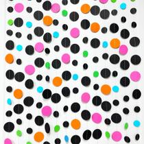 Decorações de festa rosa/blume Circle Dots Hanging Streamer Decorações de festa rosa/blume Circle Dots Hanging Streamer