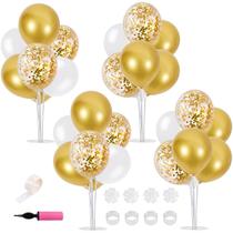 Decorações de festa, suporte para balões, peça central TONIFUL 4 White