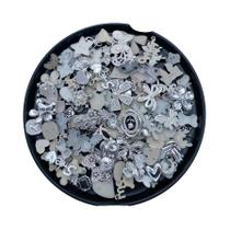 Decorações De Fivela De Sapato Com Corrente De Diamantes Coração Dourado, Borboleta, Laço, Estrela,