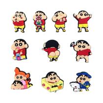 Decorações De Fivela Para Tênis De Anime Crayon Shin-chan, 10 Peças, Acessórios Para Sandálias, Decorações De Fivela Para Tênis De Anime Crayon Shin-chan, 10 Peças, Acessórios Para Sandálias,