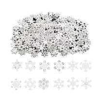 Decorações De Floco De Neve De Natal De 2cm, Pacote Com 50 Peças, Ornamento Pendente DIY Para Árvore Decorações De Floco De Neve De Natal De 2cm, Pacote Com 50 Peças, Ornamento Pendente DIY Para Árvore