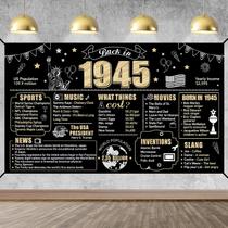 Decorações de fundo de banner para festa de 80 anos de Eiurteao Decorações de fundo de banner para festa de 80 anos de Eiurteao