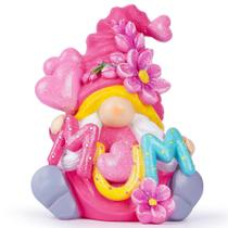 Decorações de gnomos anões em resina para o Dia das Mães Hodao Heartwarming Decorações de gnomos anões em resina para o Dia das Mães Hodao Heartwarming