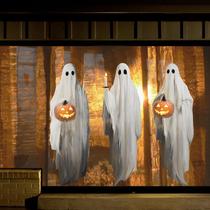 Decorações de Halloween, adesivos para janelas, Decor Treory, 3 unidades