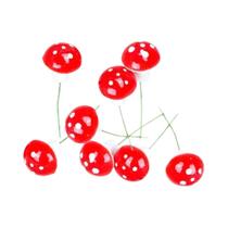 Decorações De Halloween Com Cogumelos E Caveiras Góticas, 10-20 Peças, Ornamento De Esqueleto Para