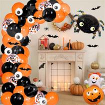 Decorações de Halloween de látex, imagem criativa assustadora engraçado