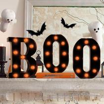 Decorações de Halloween: LED para festas, iluminação, letras, boo Decorações de Halloween: LED para festas, iluminação, letras, boo