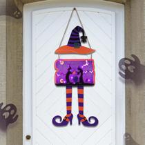 Decorações de Halloween NOWSTO Lighted Hocus Pocus Witch