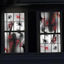 Decorações de Halloween Rypyp Window Clings 2 peças 150x75cm