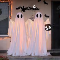 Decorações de Halloween Seyicot Light Up Spooky Ghosts, 2 pacotes