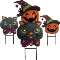 Decorações de Halloween: TERESA'S COLLECTIONS Solar Garden Stake Decorações de Halloween: TERESA'S COLLECTIONS Solar Garden Stake