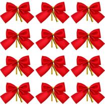 Decorações de laço de Natal WILLBOND 96 pacotes para árvore de Natal