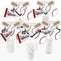 Decorações de mesa Big Dot of Happiness Baseball Party Decorações de mesa Big Dot of Happiness Baseball Party