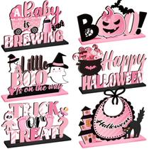 Decorações de mesa Threehoney Halloween Little Boo Pink x6 Decorações de mesa Threehoney Halloween Little Boo Pink x6