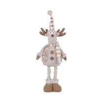 Decorações De Natal Extensíveis: Bonecos De Pelúcia De Papai Noel, Boneco De Neve E Rena Para